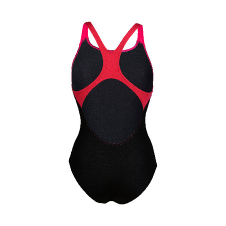 Vente Privée Arena Mai 2025 - WOMEN'S SWIMSUIT SWIM PRO BACK PLACEMENT BLACK-FREAK ROSE | Les4Nages