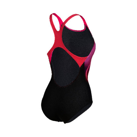 Vente Privée Arena Mai 2025 - WOMEN'S SWIMSUIT SWIM PRO BACK PLACEMENT BLACK-FREAK ROSE | Les4Nages