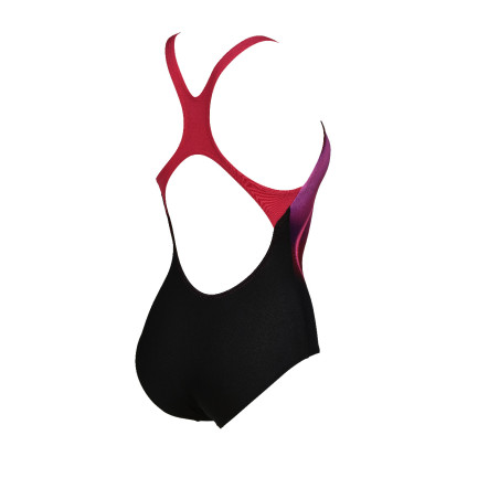 Vente Privée Arena Mai 2025 - WOMEN'S SWIMSUIT SWIM PRO BACK PLACEMENT BLACK-FREAK ROSE | Les4Nages