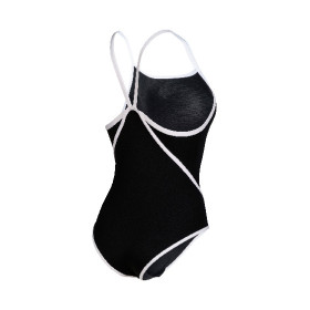 Vente Privée Arena Mai 2025 - WOMEN'S ARENA ICONS SWIMSUIT SUPER FREE BLACK-WHITE
