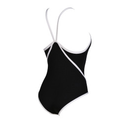 Vente Privée Arena Mai 2025 - WOMEN'S ARENA ICONS SWIMSUIT SUPER FREE BLACK-WHITE