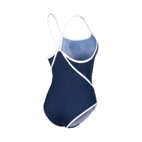Vente Privée Arena Mai 2025 - WOMEN'S ARENA ICONS SWIMSUIT SUPER FREE NAVY-WHITE