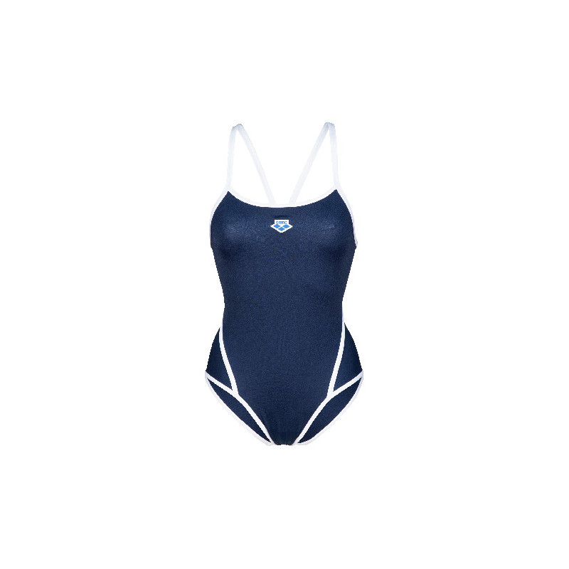 Vente Privée Arena Mai 2025 - WOMEN'S ARENA ICONS SWIMSUIT SUPER FREE NAVY-WHITE | Les4Nages Vente Privée Arena Mai 2025 - WOMEN'S ARENA ICONS SWIMSUIT SUPER FREE NAVY-WHITE | Les4Nages
