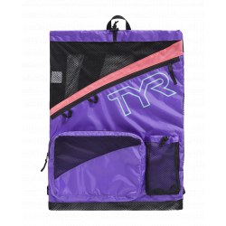 Mesh Bag Tyr Elite Team Mesh Backpack Pink/Purple