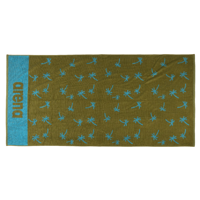 Vente Privée ARENA Mai 2025 - BEACH SOFT PRINTED TOWEL PALM-DARK_OLIVE | Les4Nages Vente Privée ARENA Mai 2025 - BEACH SOFT PRINTED TOWEL PALM-DARK_OLIVE | Les4Nages