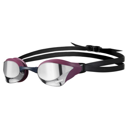 Vente Privée ARENA Mai 2025 - Cobra Core Swipe Mirror - Silver Red Wine - Lunettes Natation | Les4Nages