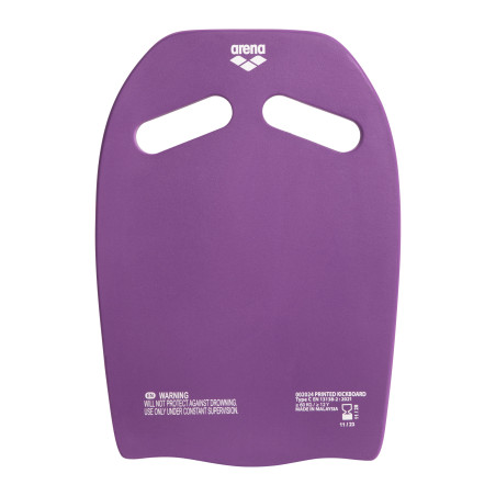  ARENA Printed Kickboard Plum Artic Lime - Planche Natation | Les4Nages