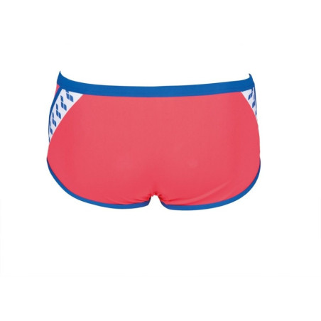 Vente Privée Arena Mai 2025 - M TEAM STRIPE LOW WAIST SHORT - FLUO RED-ROYAL | Les4Nages