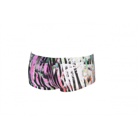 Vente Privée Arena Mai 2025 - M ARENA ONE RIVIERA LOW WAIST SHORT - BLACK-MULTI | Les4Nages