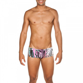 Vente Privée Arena Mai 2025 - M ARENA ONE RIVIERA LOW WAIST SHORT - BLACK-MULTI
