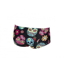 Vente Privée Arena Mai 2025 - M CRAZY SKULLS CARNIVAL LOW WAIST SHORT - BLACK MULTI
