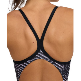 Vente Privée Arena Mai 2025 - WOMEN'S ARENA KIKKO PRO SWIMSUIT LIGHTDR BLACK-BLACK MULTI
