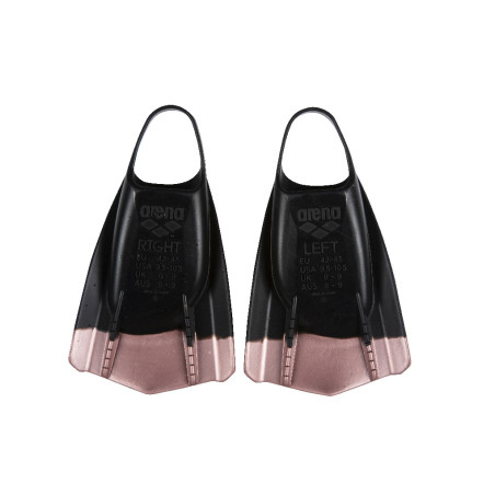 Vente Privée Arena Mai 2025 - Mini Palmes Powerfin Pro Multi BLACK ROSE_GOLD | Les4Nages