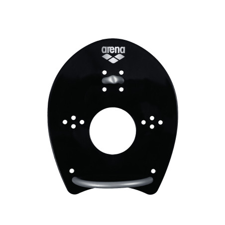 Vente Privée ARENA Mai 2025 - Plaquettes ARENA Elite Hand Paddle BLACK-SILVER | Les4Nages