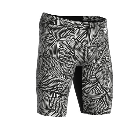 Vente Privée Arena Mai 2025 - MEN'S ARENA OVERVIEW SWIM JAMMER - BLACK-WHITE MULTI | Les4Nages