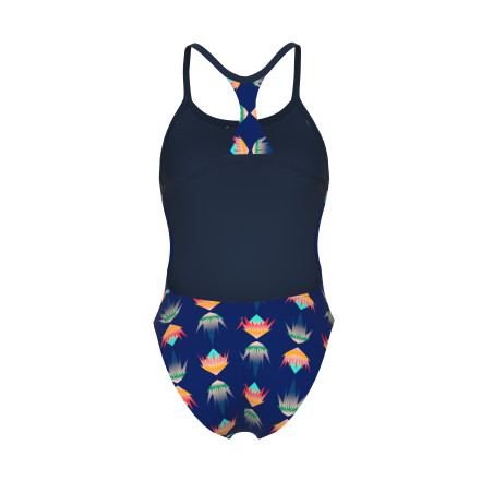 Vente Privée Arena Mai 2025 - WOMEN'S ARENA DESERT VIBES SWIMSUIT BOOS NAVY-NAVY MULTI | Les4Nages