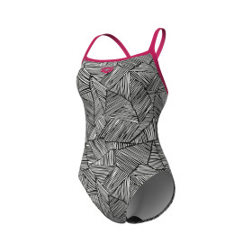 Vente Privée Arena Mai 2025 - WOMEN'S ARENA OVERVIEW SWIMSUIT CHALLENG FREAK ROSE-WHITE MULTI