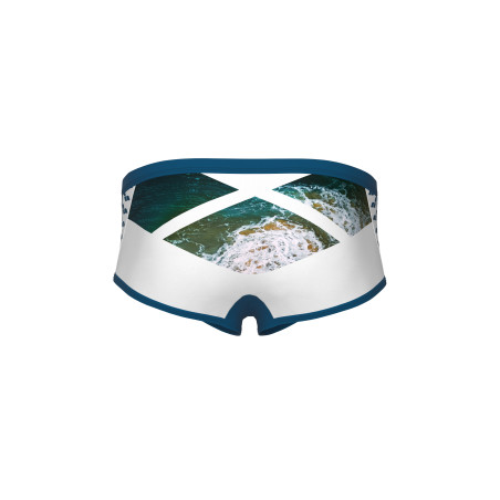 Vente Privée Arena Mai 2025 - MEN'S ARENA PLANET SWIM LOW WAIST SHORT - BLUE COSMO-WHITE MULTI | Les4Nages