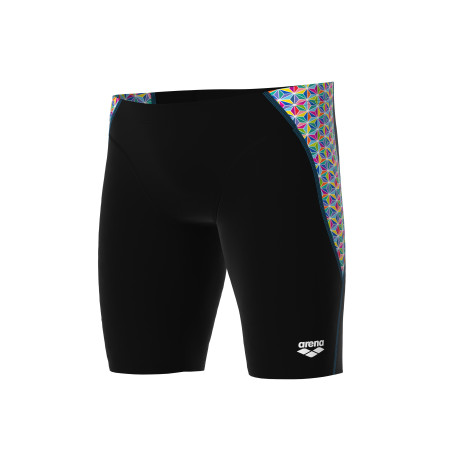 Vente Privée Arena Mai 2025 - MEN'S ARENA STARFISH SWIM JAMMER - BLACK-WHITE MULTI | Les4Nages