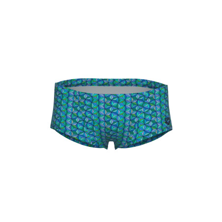 Vente Privée Arena Mai 2025 - MEN'S ARENA STARFISH LOW WAIST SWIM SHOR - TURQUOISE MULTI | Les4Nages