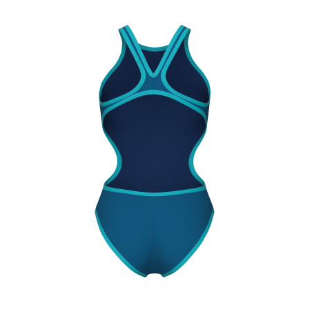 Vente Privée Arena Mai 2025 - W ARENA ONE BIGLOGO ONE PIECE BLUE COSMO-WATER | Les4Nages