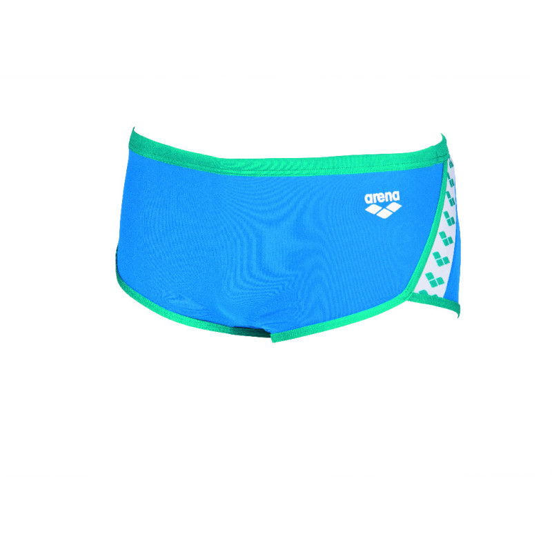 Vente Privée Arena Mai 2025 - M TEAM STRIPE LOW WAIST SHORT - PIX BLUE-PERSIAN GREEN | Les4Nages
