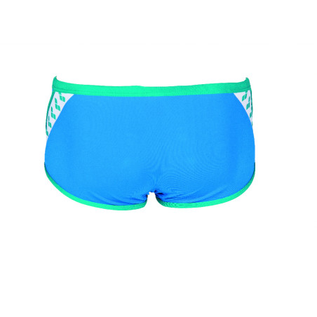 Vente Privée Arena Mai 2025 - M TEAM STRIPE LOW WAIST SHORT - PIX BLUE-PERSIAN GREEN | Les4Nages