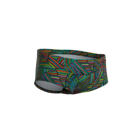 Vente Privée Arena Mai 2025 - MEN'S ARENA OVERVIEW SWIM LOW WAIST SHOR - BLACK MULTI | Les4Nages