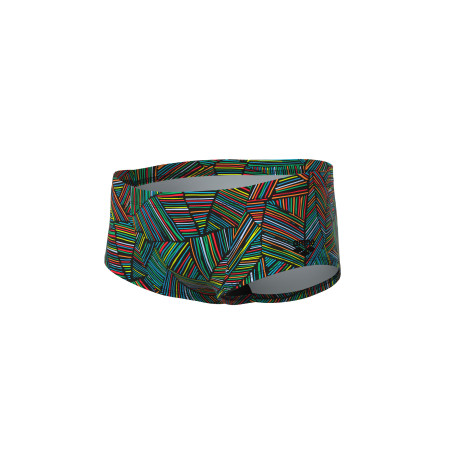 Vente Privée Arena Mai 2025 - MEN'S ARENA OVERVIEW SWIM LOW WAIST SHOR - BLACK MULTI | Les4Nages