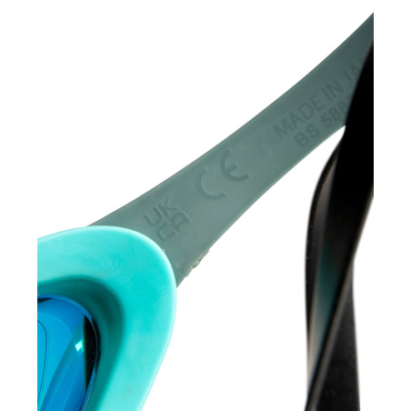 ARENA Cobra Ultra Swipe Mirror - Aqua Sage Peacock - Lunettes Natation | Les4Nages