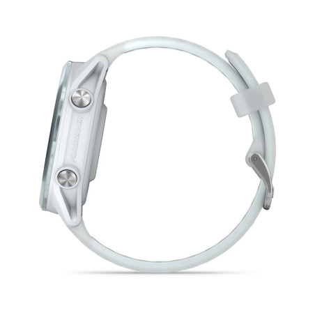 GARMIN Forerunner 570 42mm - Whitestone/Cloud Blue - Montre GPS Running  | Les4Nages