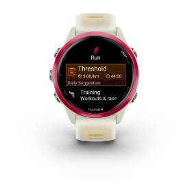 GARMIN Forerunner 570 42mm - Bone/Raspberry/Mango - Montre GPS Running - EN STOCK - OFFRE SOLDES