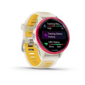 GARMIN Forerunner 570 42mm - Bone/Raspberry/Mango - Montre GPS Running - EN STOCK - OFFRE PROMO EXCLUSIVE