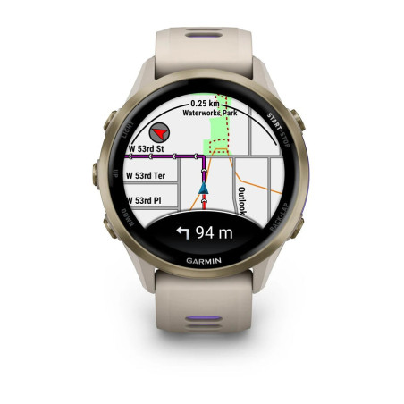 GARMIN Forerunner 970 French Grey / Indigo - Montre Running GPS - EN STOCK - OFFRE SOLDES | Les4Nages