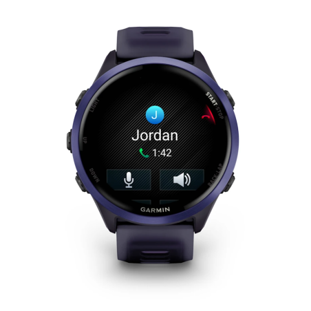 GARMIN Forerunner 570 47mm - Aluminium indigo avec bracelet violet translucide/Indigo- Montre GPS Running  | Les4Nages
