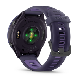 GARMIN Forerunner 570 47mm - Aluminium indigo avec bracelet violet translucide/Indigo-  Montre GPS Running 