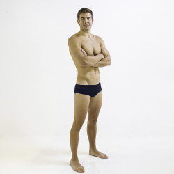 Finis Aqua Short Solid Navy - Boxer Natation Homme