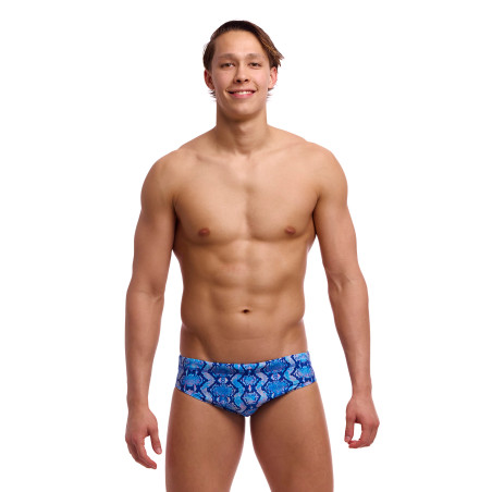 FUNKY TRUNKS Blue Viper - Classic Brief | Les4Nages