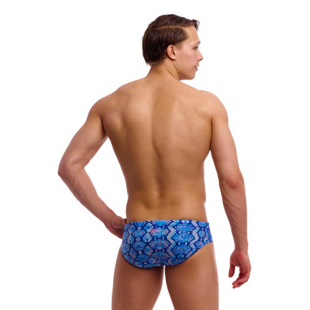 FUNKY TRUNKS Blue Viper - Classic Brief | Les4Nages