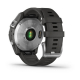 GARMIN Fenix 7 - Silver avec bracelet gris - Montre GPS Running