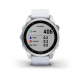GARMIN Fenix 7S - Silver avec bracelet blanc - Montre GPS Running