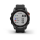 GARMIN Fenix 7S Solar - Gray avec bracelet noir - Montre GPS Running