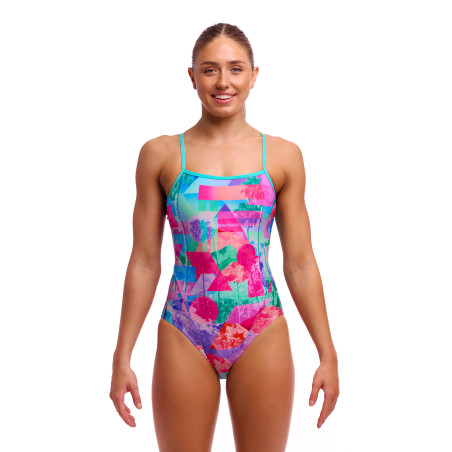 FUNKITA Snap That - Single Strap One Piece | Les4Nages