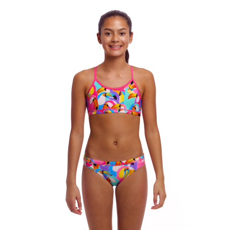 FUNKITA Girl (8-14ans) Tou By Tou - Racerback Two Piece | Les4Nages