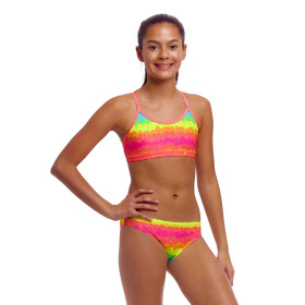 FUNKITA Girl (8-14ans) Melting Mayhem - Racerback Two Piece