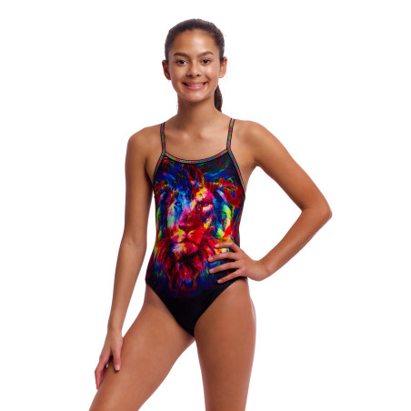 FUNKITA Girl (8-14ans) Pride Alive - Single Strap One Piece | Les4Nages