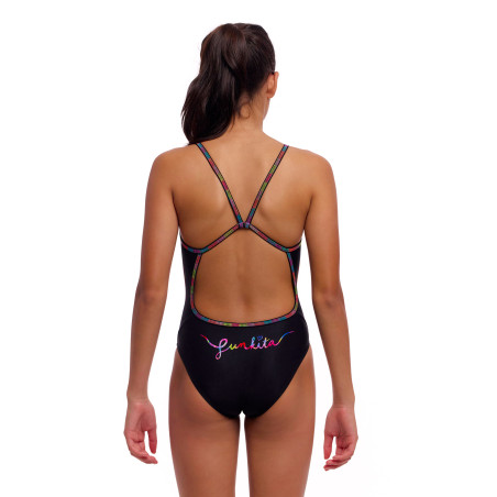 FUNKITA Girl (8-14ans) Pride Alive - Single Strap One Piece | Les4Nages