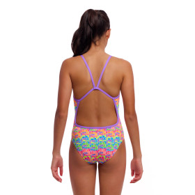 FUNKITA Girl (8-14ans) Jig Jag - Single Strap One Piece