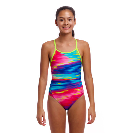 FUNKITA Girl (8-14ans) Lost Ocean - Diamond Back One Piece | Les4Nages