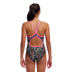 FUNKITA Girl (8-14ans) Copper Cluster - Diamond Back One Piece